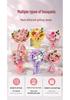 Handmade Knitted Yarn Bouquet: Crocheted Roses, Lilies, Tulips, and Gesang Flowers for Valentine's Day