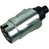 8Jb 001 941-001 שקע - 12V - מחבר 7 פינים - פח ברונזה - בית מתכת - דין / איזו: 1724
