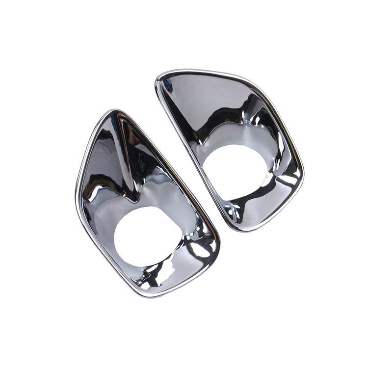 For Jeep Grand Cherokee WK2 2011-2013 Front Fog Light Bezel Decor Cover Panel,Snap-On Direct Install No Drilling,Left/Right Single Pair ComboAvailable