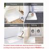 Christmas Themed Door Mat Santa Claus Snowman Gift Box Patterns Soft Non Slip Rug for Entryway Bathroom Xmas Decor