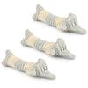 3pcs Set Elephant Dog Toy Plush Cow Teddy Bite Puppy Chew Squeak Pet Toy Supplies