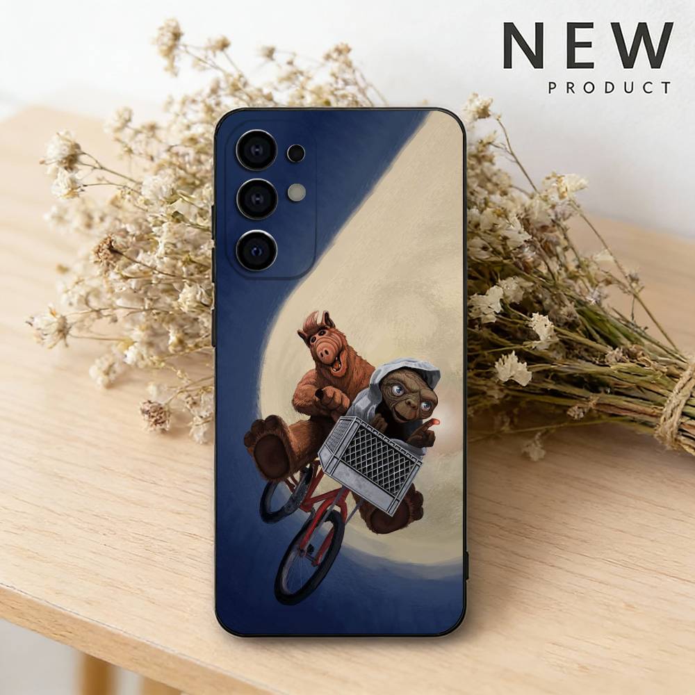 TV A-ALF  Phone Case For Samsung S26,25,24,23,22,21,20,30,Ultra,Plus,Fe,Lite Black Shell