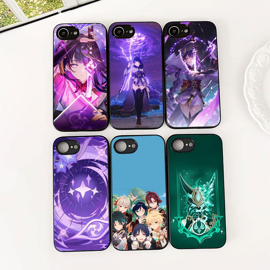 Casing for Xiaomi Redmi Note 12 11 10 A3 Pro 10A 10C 12C Note12 5G 4G Phone Cover Soft Case Genshin Baal Raiden Shogun Impact