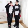 Womens Sleepwear Men Pajamas Winter Nightgown Long Sleeves Bat Kigurumi Jumpsuit Hooded Homewear Pajamas Robes