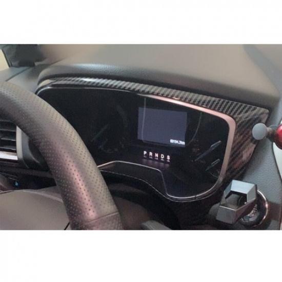 For 2013-2016 Ford Mondeo Fusion Carbon Fiber trument Panel Frame Cover Trim
