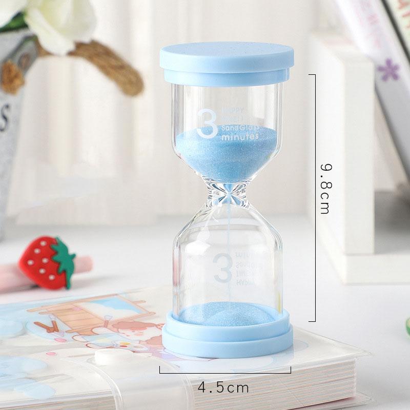 3/5/10/15/30 Minutes Hourglass Sandglass Colorful Sand Timer Flip Sandglass for Home Kid Gift Sand Timer Decoration Sand Clock