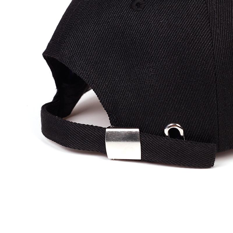 Unisex Three Horizontal Embroidery Baseball Caps Spring Autumn Outdoor Adjustable Casual Hats Sunscreen Hat