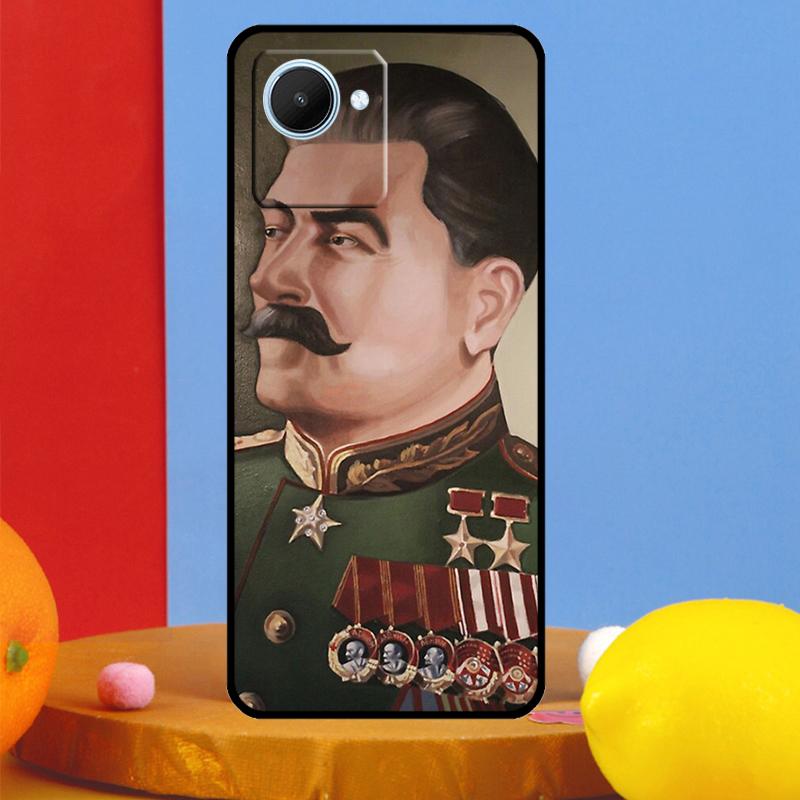 USSR Joseph Stalin For Realme GT7 Pro GT6 10 11 12 13 14 15 Pro Plus C55 C67 C63 C61 C53 C35 C65 C75 C71 Case