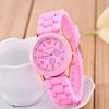Geneva Geneva Silicone Watch Male And Female Students Color Jelly Student Leisure Watch