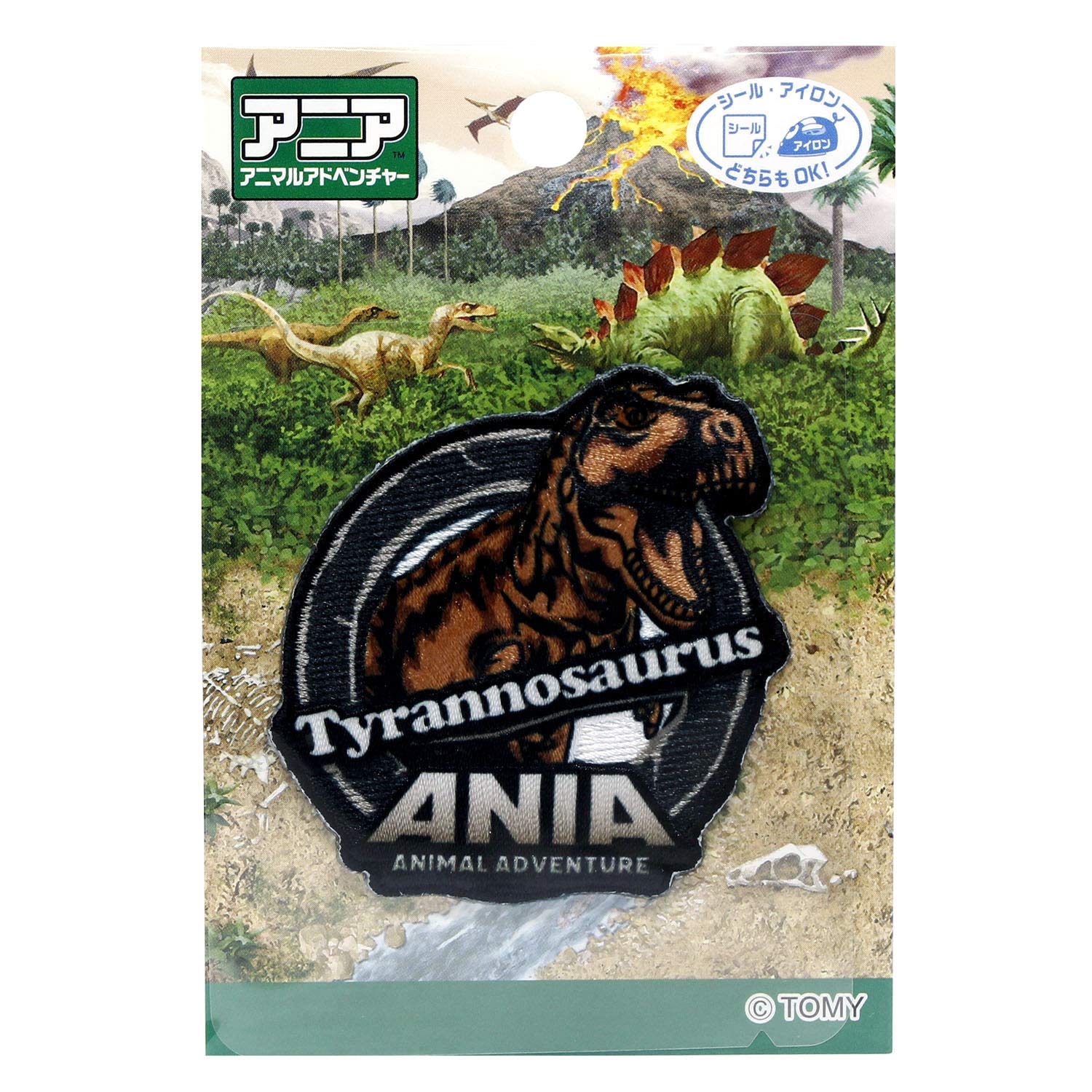 

Пионер Томика ANIA Animal Adventure Tyrannosaurus Patch 08 (С) Термонаклейка/Наклейка TOM700-TOM