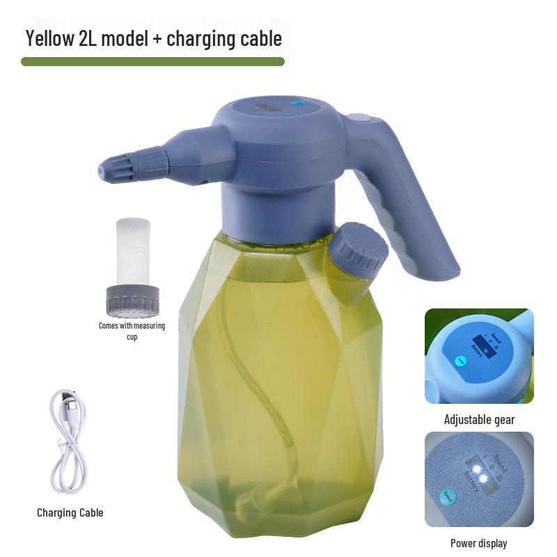 Electric Gardening Sprayer: Multipurpose Watering & Disinfection Can for Household Use