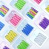 5PCS/set Pen Cover Clear Plastic Pencil Cap Transparent Pencil Top Pencil Protective Cap Extender