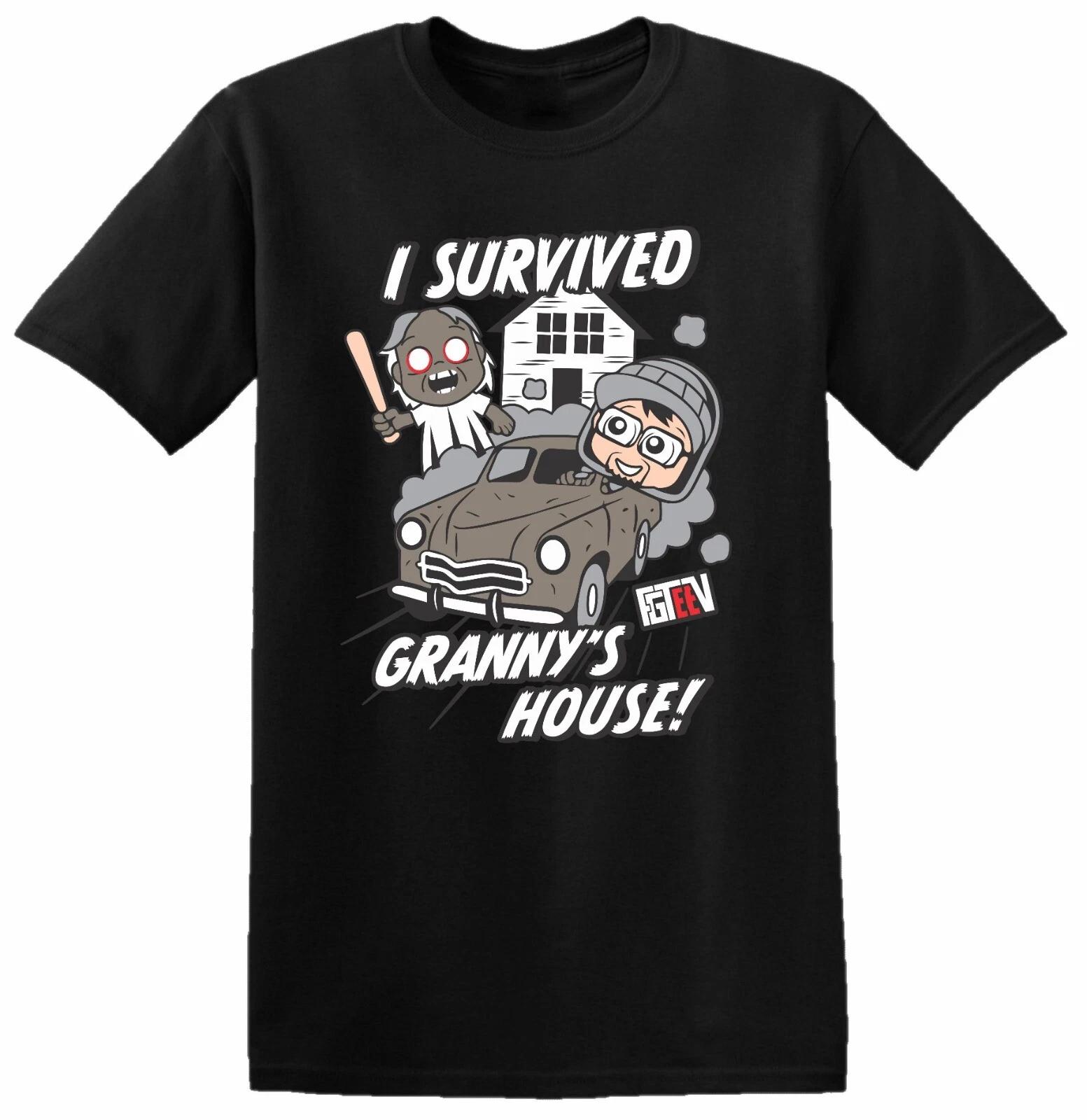 Футболка GURKEY FUNnel Vision Halloween Granny s T-Shirt FGTeeV Gaming Gift Top Kids 160