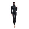 New 5MM Women One Piece Hooded ZCCO Wetsuit With Front Zipper Hood Thickened Warmth And Cold Proof Surfing Snorkeling Wetsuit
