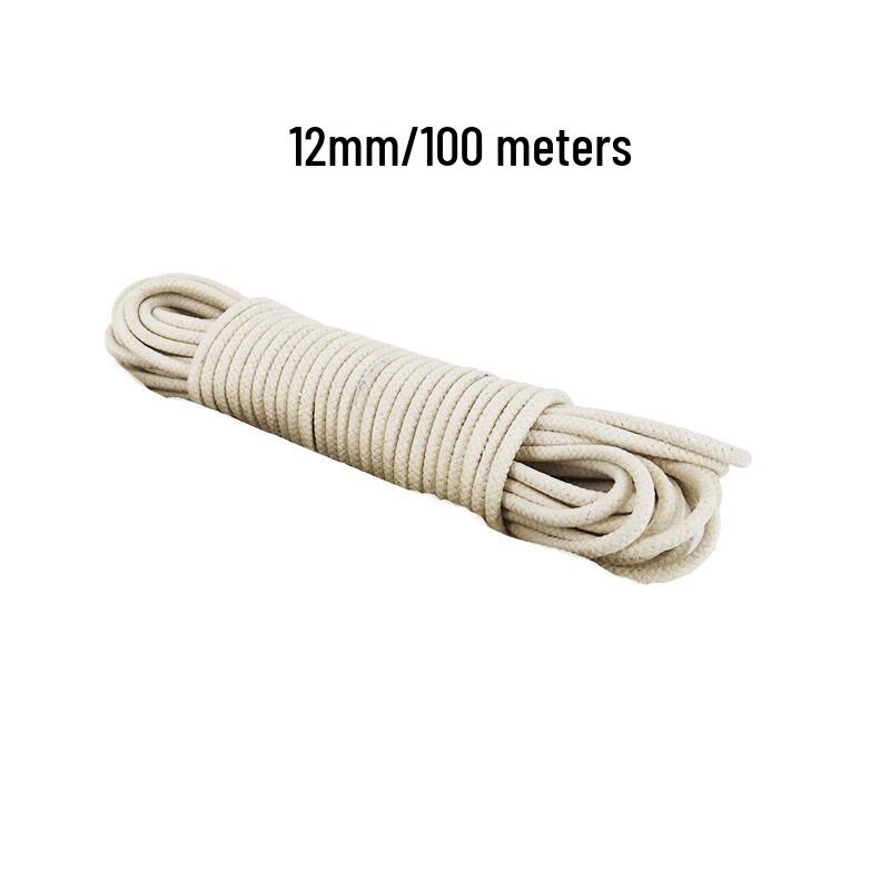 OLOMM Core Cotton Multi-purpose Rope 12mm/100m