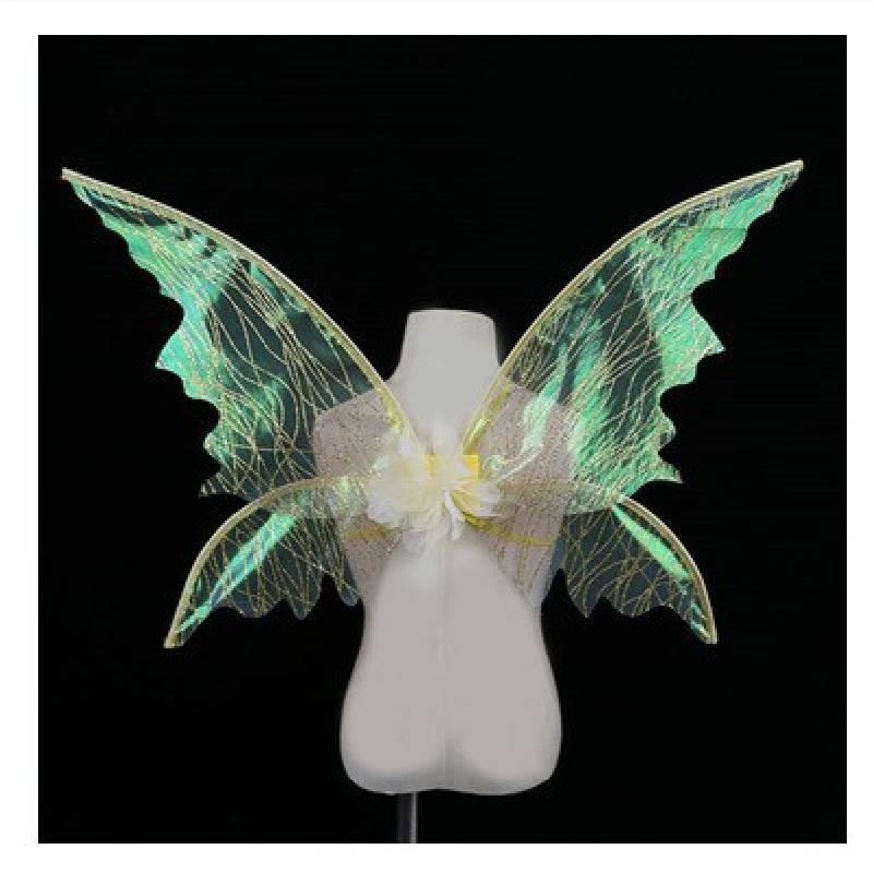 Enchanting Iridescent Butterfly Wings Fairy Costume Props For Festivals And Performances