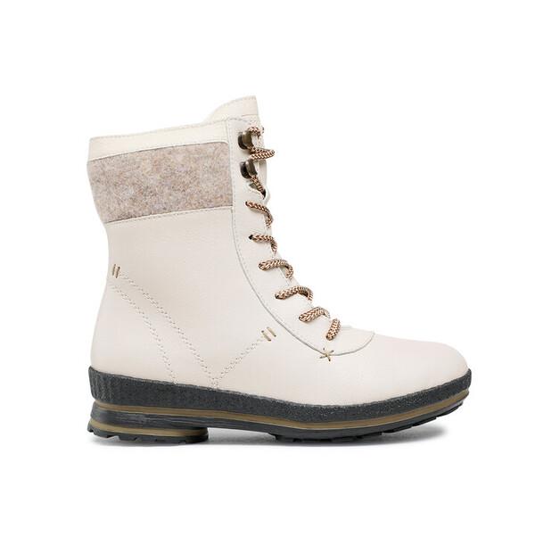 Rieker Z2405-60 Beige Ankle Boots