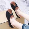 Fashionable Bean Shape Slip-On Casual Shoes with Fleece and Thickened Cotton