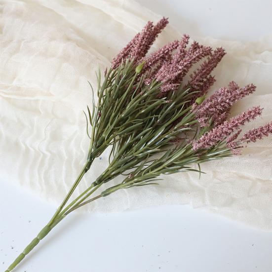 1 Branch Fake Flower Long Lifespan Minimalist Eco-friendly Pretty DIY Artistic Simulation Grass Home Decor