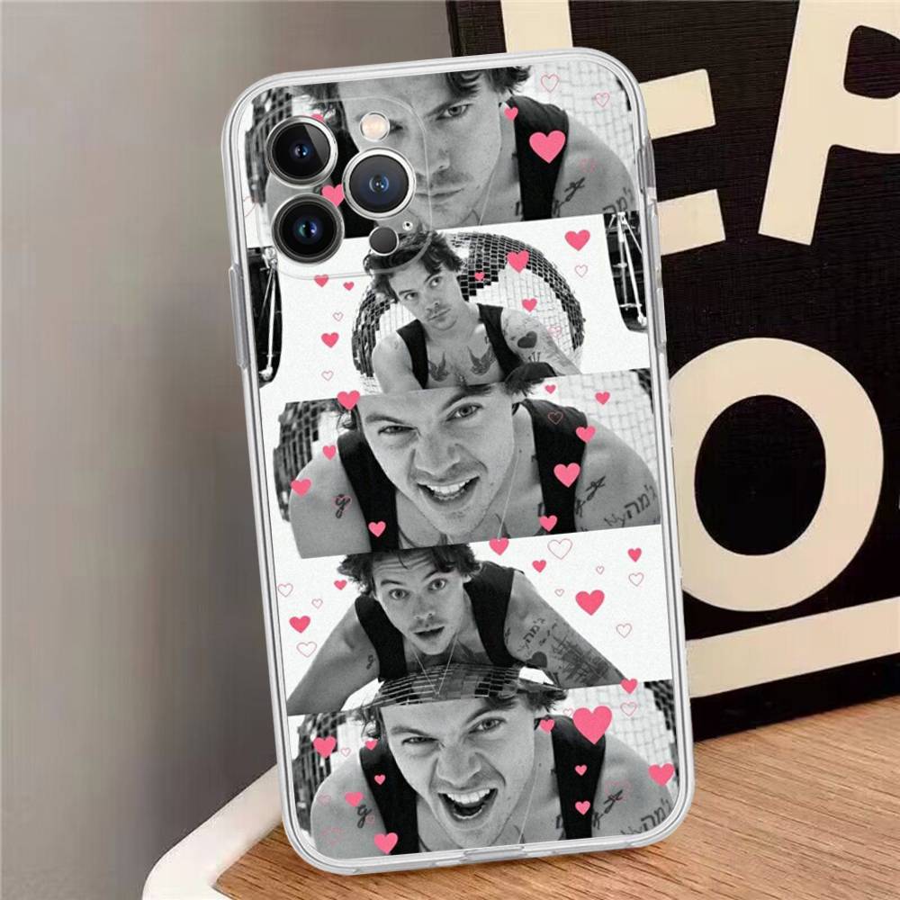Hot H-Harrys Music Styles Phone Case For IPhone 17 16 15 14 13 12 11 Pro Max 13 12 Mini 17Air 16e Clear Cases