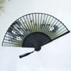Elegant Fan Hall Retro Style Folding Fan Female Summer Japanese Style Portable Portable Tassel Small Folding Fan Chinese Style Han Costume Fan