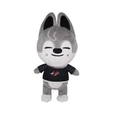 Skzoo Hot Sell Cartoon Stray Children Plush Toy Doll Wearing Clothes Brown Bear Playthings Ornament Chris Felix I.N Dolls Children Gifts