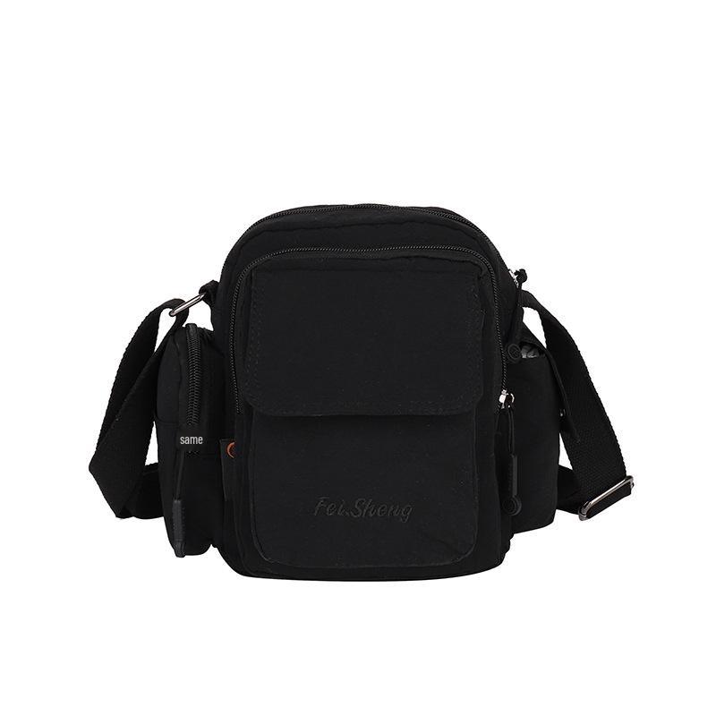 Borsa a tracolla unisex impermeabile multi-tasche - Borsa a spalla di grande capacità per sport, outdoor e uso fotografico