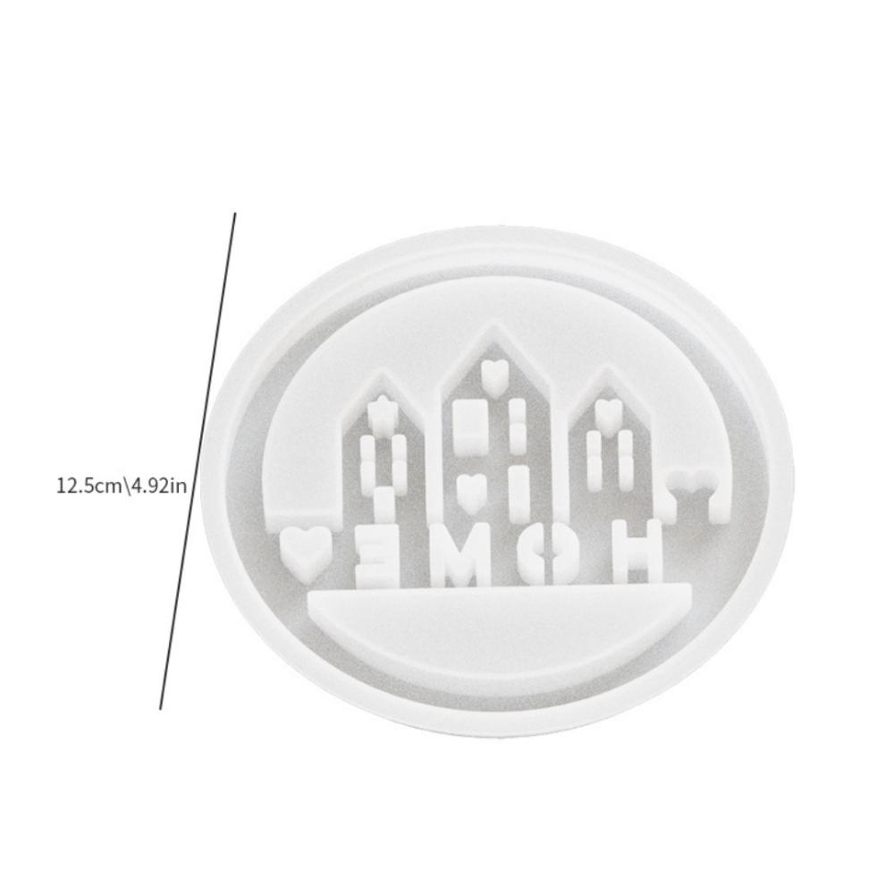 Christmas Ornaments Molds Silicone DIY Candle Holders Portable Jewelry Stand Casting Molds