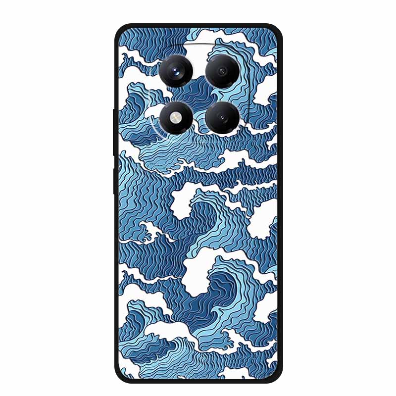 3D Flowers Emboss Fundas For Redmi Note 15 5G (China) Case Soft Silicone Phone Cases For Note 15 5G For China Covers Shell Coque