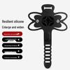 black high-elastic silicone, 2-pack