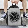 Vegvisir Viking Compass Norse Symbol Backpack Daypack Large Capacity Children BookBag School Bag Shoulder Bags for Men Women