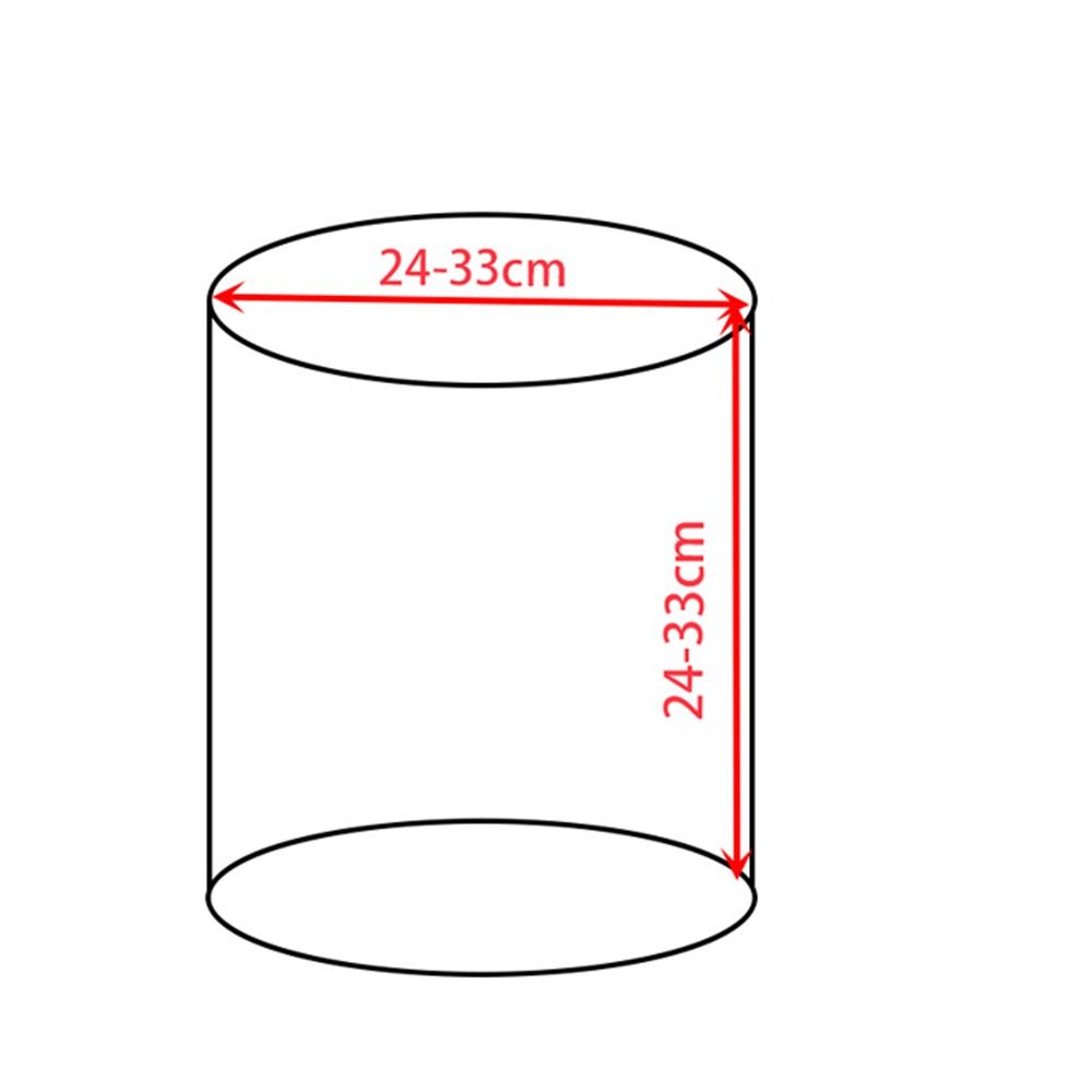 New Solid Color Jacquard Ottoman Cover Round Soft Square Stool Cover Elastic Footrest Slipcover Home Decor