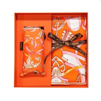 ITARORA Aurora Love Letter Mulberry Silk Scarf Set