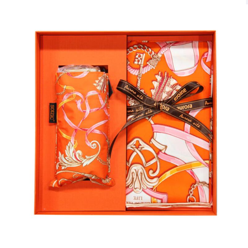 ITARORA Aurora Love Letter Mulberry Silk Scarf Set