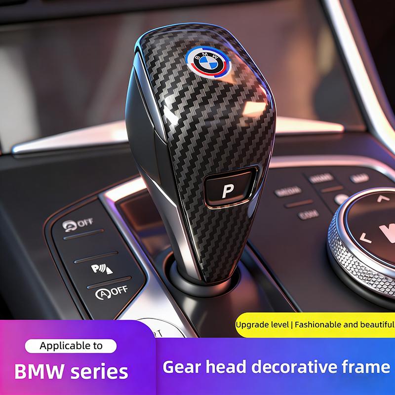 BMW Car Gear Shift Handle Protective Cover ABS Trim Sticker For BMW M E46 E90 E60 F30 F10 E39 E36 F20 G30 G20 E87 E92 E91 E30 X5