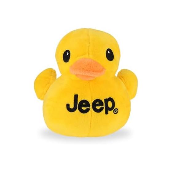 Утка с текстовым логотипом Jeep — идеальный энтузиаст, которого вы обманули (желтый)