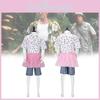 Set Costume Ace Ventura Detective degli Animali con Miscela di Poliestere per Halloween Cosplay