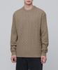 Musinsa Standard Cable Crew Neck Knit [Beige]