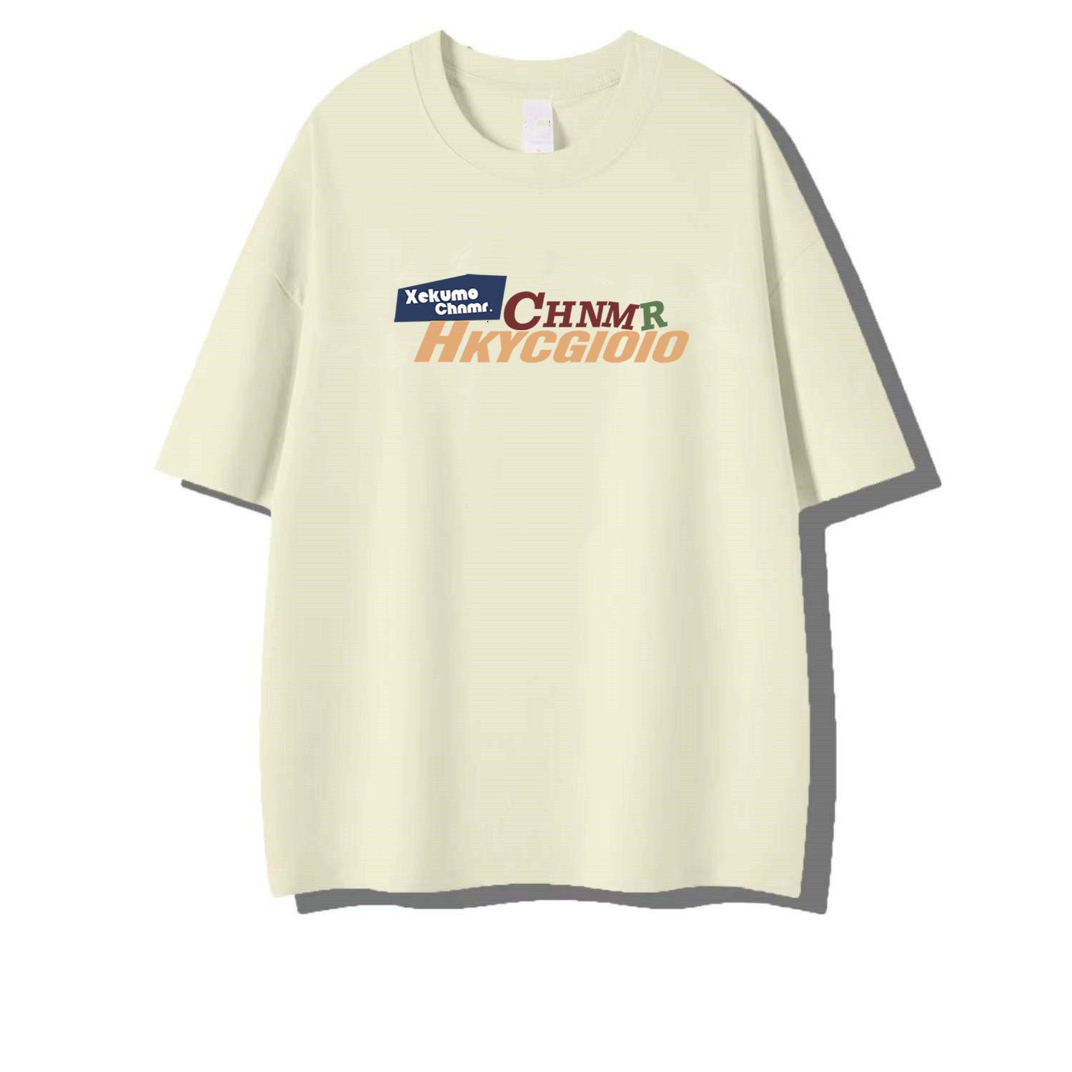 

Summer 2024 Heavyweight 220g Pure Cotton White-Gray Short-Sleeve Casual Loose T-Shirt 3XL - Recommended for 146-170 jin