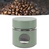 Stainless Steel Glass Coffee Container Coffee Bean Storage Container Airtight Kitchen Food Storage Container