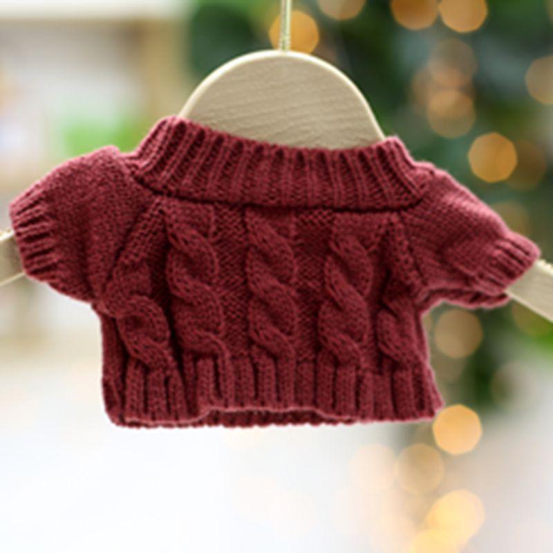 30cm Teddybjørn Bjørn Tilbehør Tilbehør Dukke Dukke Erstatt Klær Plysjleker Genser Genser Tilbehør