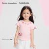 Balabala Girls' Sanrio Character Short-Sleeve T-Shirt