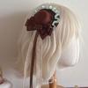 Spitzenbogen Lolita Haarspange Süßer Schleifen-Haarschmuck Mode Lolita Kopfschmuck Schmuckzubehör