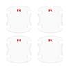 4 Adet Araba Kapı Kolu Koruyucu Sticker Otomatik Styling Nissan Nismo Tiida Sylphy Teana X Trail T30 T32 Almera Qashqai J10 J11 İçin