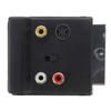 21Pin Male Female SCART AV Adapter Featuring Slip Proof Grip And Storage Friendly Hanging Hole For Organized Use