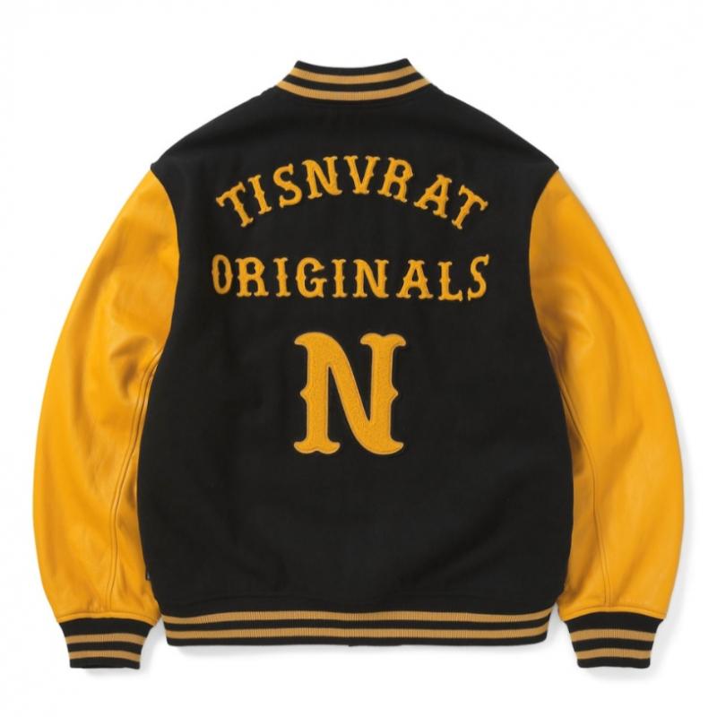 Thisisneverthat Originals Varsity Jacket Black