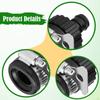 6Pcs Faucet Adapter Leakproof Compact Versatile Sink To Garden Hose Quick Connect Fittings