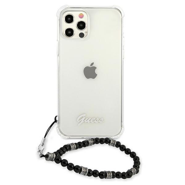 Guess Guhcp12Mkpsbk Iphone 12/12 Pro6,1 Transparent Hardcase Black Pearl