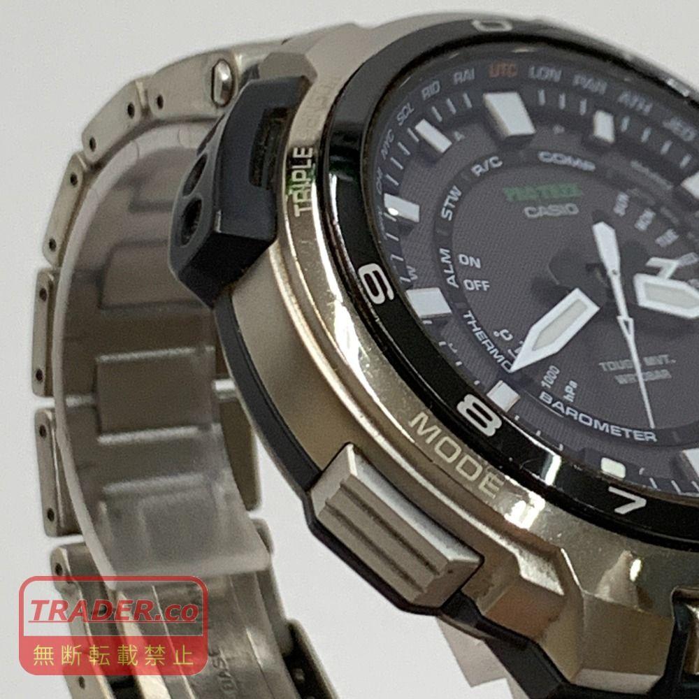 Used 04w7717[Used] Casio CASIO PROTREK PRX-7000T-7JF Watch Outdoor Watch Analog PROTREK MANASLU [Hachioji Store]