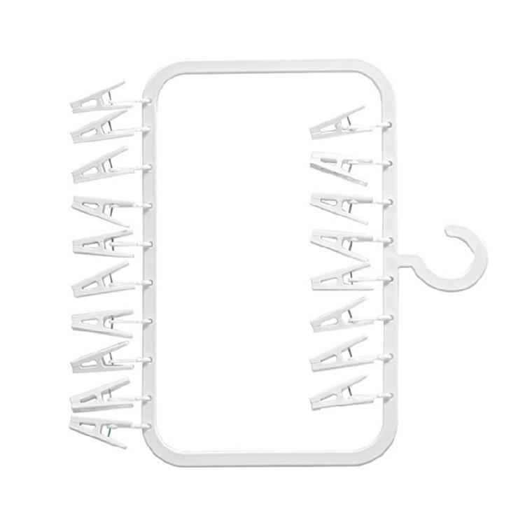 Practical Rotating Hook Drying Rack Space Efficient Drying Rack for Small Items In Bedrooms Bathrooms and Closets